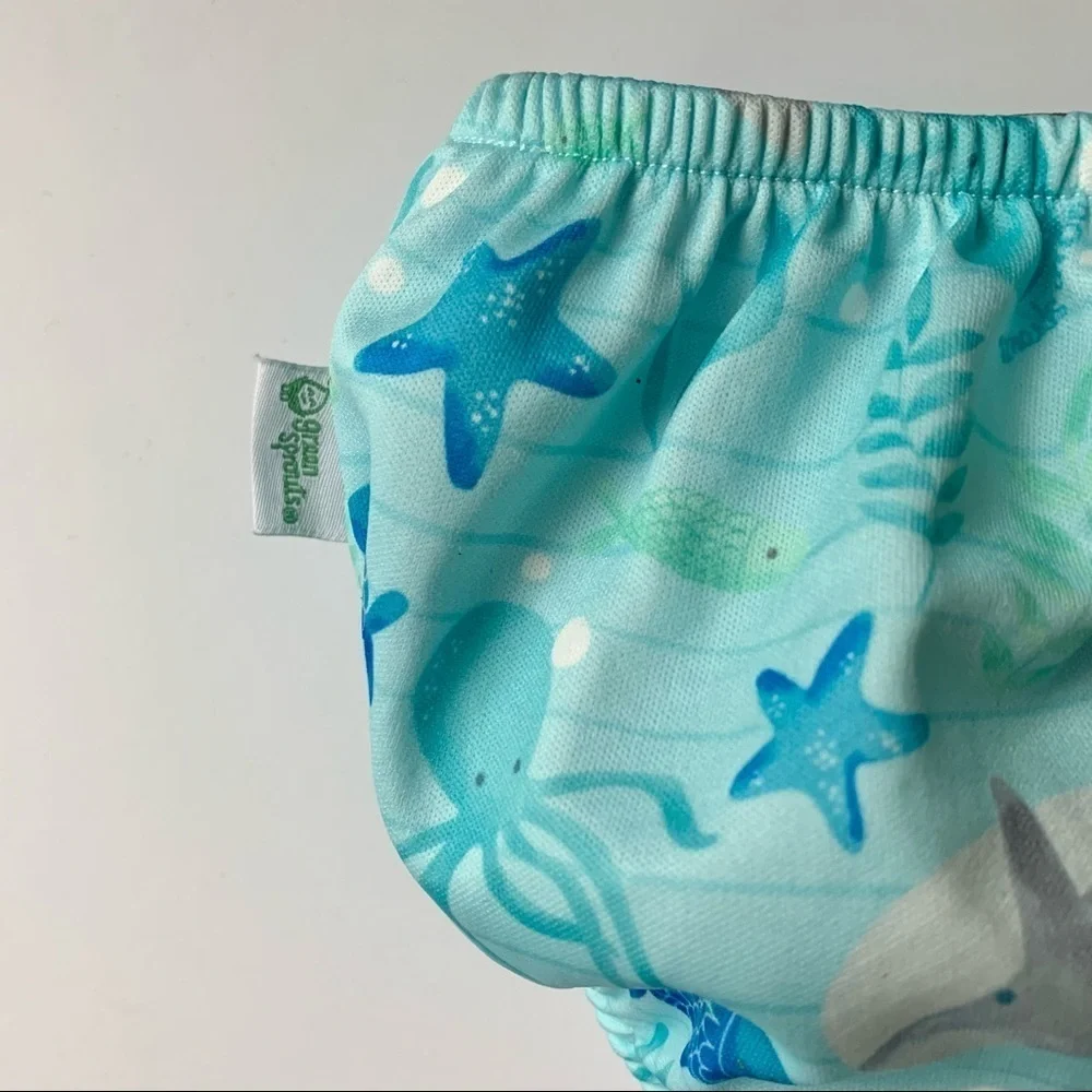 Green Sprouts Sea Life Print Swim Diaper